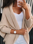 Casual Cardigan Knitted Outerwear