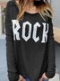Plus Size-Women's ROCK Tops