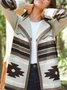 West Styles/Cows Geometric Sweater coat