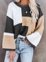 Wool/Knitting Color Block Sweater