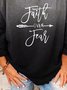 Black-grey Tie Dye Letter Printed Hooded Casual Sweatshirt