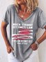 When Tyranny Becomes Law Rebellion Becomes Duty Women's Casual T-shirt