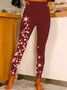 Star Skinny Christmas Leggings
