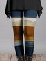 Basics Regular Fit Geometric Leggings