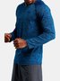 Men's Outdoor Sports Quick Dry Breathable Round Neck Long Sleeve Tee