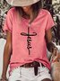 Jesus Women's Short sleeve Top