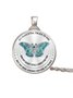 Time Stone Butterfly Necklace