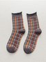 Vintage Houndstooth Socks
