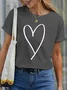 Heart Women's Short Sleeve T-shirt
