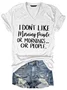 Sarcasm Funny mom Casual V Neck Short Sleeve T-Shirt