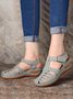Vintage Casual Wedge Roman Sandals