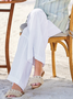 Loosen Plain Casual Pants