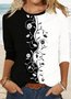 Regular Fit Elegant Crew Neck T-Shirt