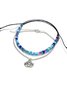 Boho Style Rice Beads Multilayer Anklet Beach Resort Jewelry