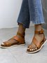 Vintage Soft Sole Roman Thong Sandals