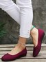 Rhinestone Design Commuter Flats