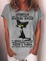 Womens Funny Attention I am Out Of Order T-Shirt