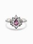 Vintage Floral All Season Metal Party Crystal Crystal Hot List Ring Ring for Women