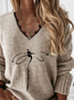 Jersey Loose Dragonfly Sweater