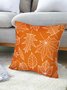 Thanksgiving Harvest Holiday Party Maple Leaf Print Home Pillow 45*45