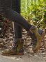 Ethnic Pattern Patchwork Outdoor Boots