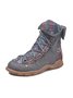 Ethnic Pattern Patchwork Outdoor Boots