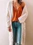 Casual Wool/Knitting Loose Sweater Cardigan Coat