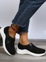 Lightweight Platform Platform Heel Colorblock Sneakers
