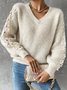 Loose Wool Plain Sweater