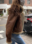 Women Casual Fur Coat Jacket Easy-to-Match Daily
