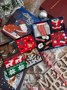 Christmas Cotton Santa Elk Candy Pattern Socks Set Everyday Party Outfits Holiday Gifts Xmas Socks