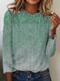 Printed Casual Long Sleeve T-Shirt