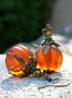 Street All Season Halloween Hollow out Party Resin Resin Standard Dangle Earrings for Women