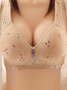 Breathable Back Buckle Thin No Wire Bra
