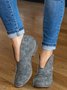 Vintage Simple Pleated Ankle Boots