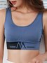 Seamless Breathable Push-Up Sports Bra