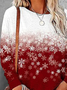 Jersey Loose Casual Long sleeve T-Shirt