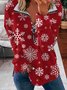 Casual Jersey Christmas Sweatshirt Xmas Hoodies