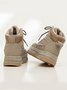 Retro Plush Warm Casual Platform Sneakers