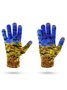 Casual Floral Starry Oil Painting Pattern Gloves Halloween Christmas Party Autumn Winter Warm Accessories Xmas Gloves