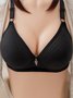 Sexy Lace Breathable Rhinestone Push Up Bra