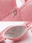 Sexy Lace Breathable Rhinestone Push Up Bra