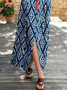 Ethnic Casual Vacation Skirt