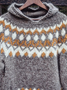 Ethnic Hoodie Casual Sweater
