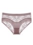 Sexy Lace Satin Low Waist Briefs