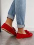 Casual Applique Slip on Moccasins Loafers