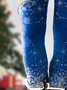 Christmas Snowflake Casual Leggings