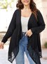 Plus Size Casual Lace Other Coat