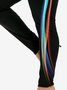Plus Size Abstract Casual Jersey Leggings