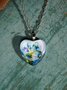Heart Butterfly Necklace